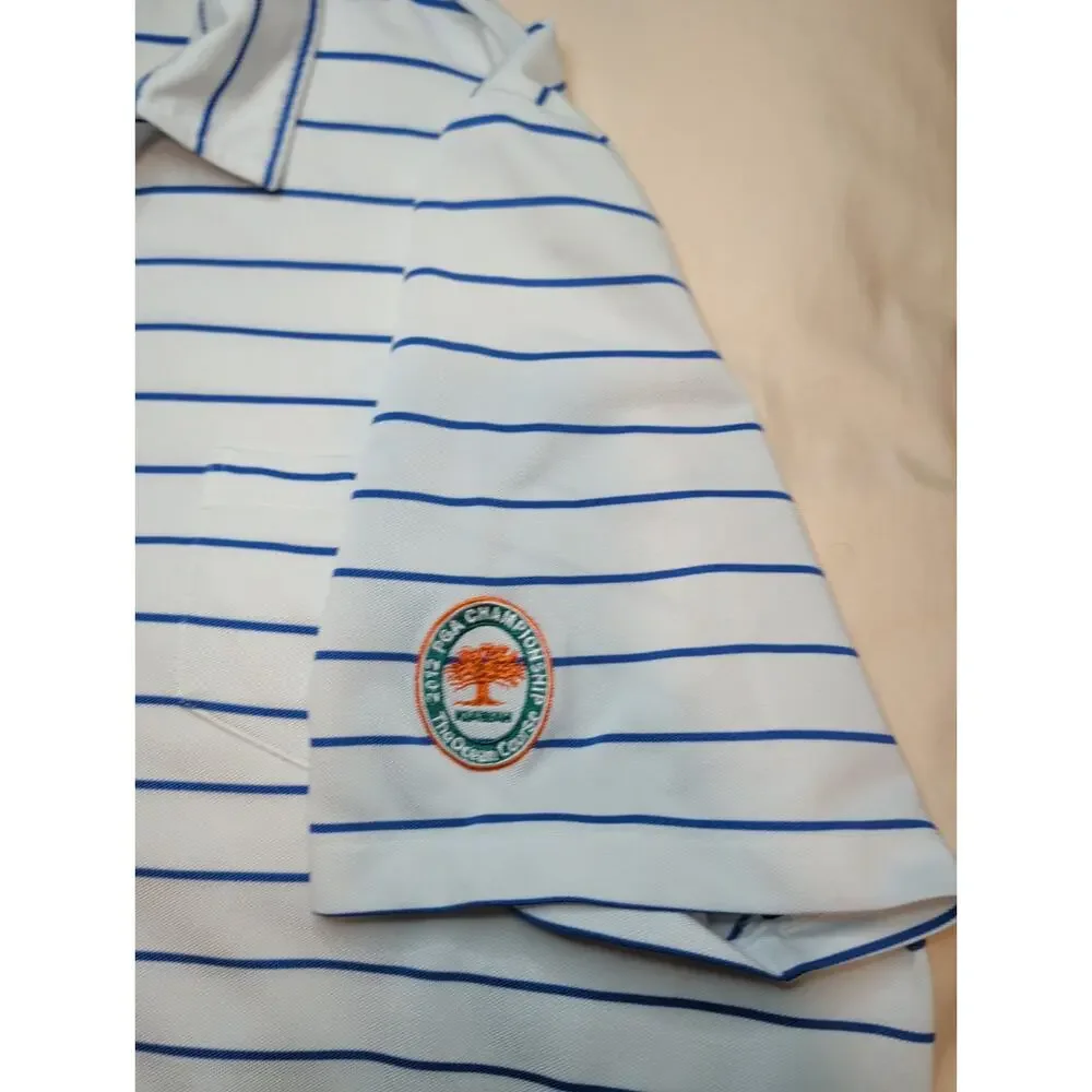 RLX Ralph Lauren Golf Polo Men XXL 2012 PGA Championship Kiawah Island Ocean...